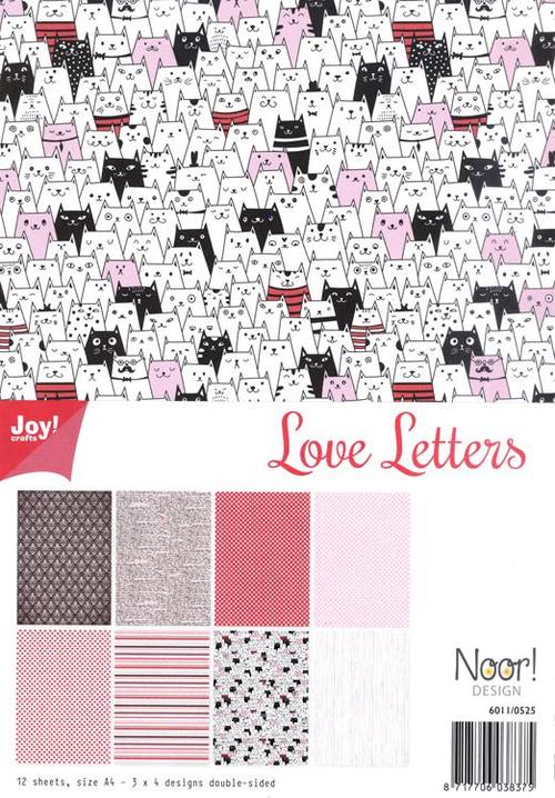 Block A4 Love Letters - Joy! Crafts