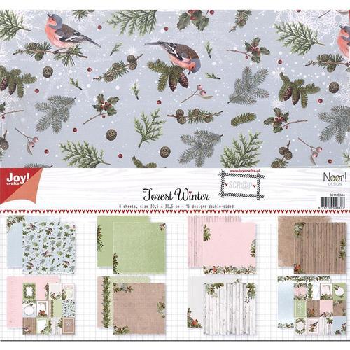 Block 12x12 Noor Design Forest Winter - Joy! Craft Papers 