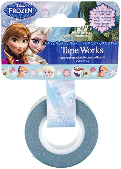 Cinta Decorativa Frozen Adhesivos - Disney