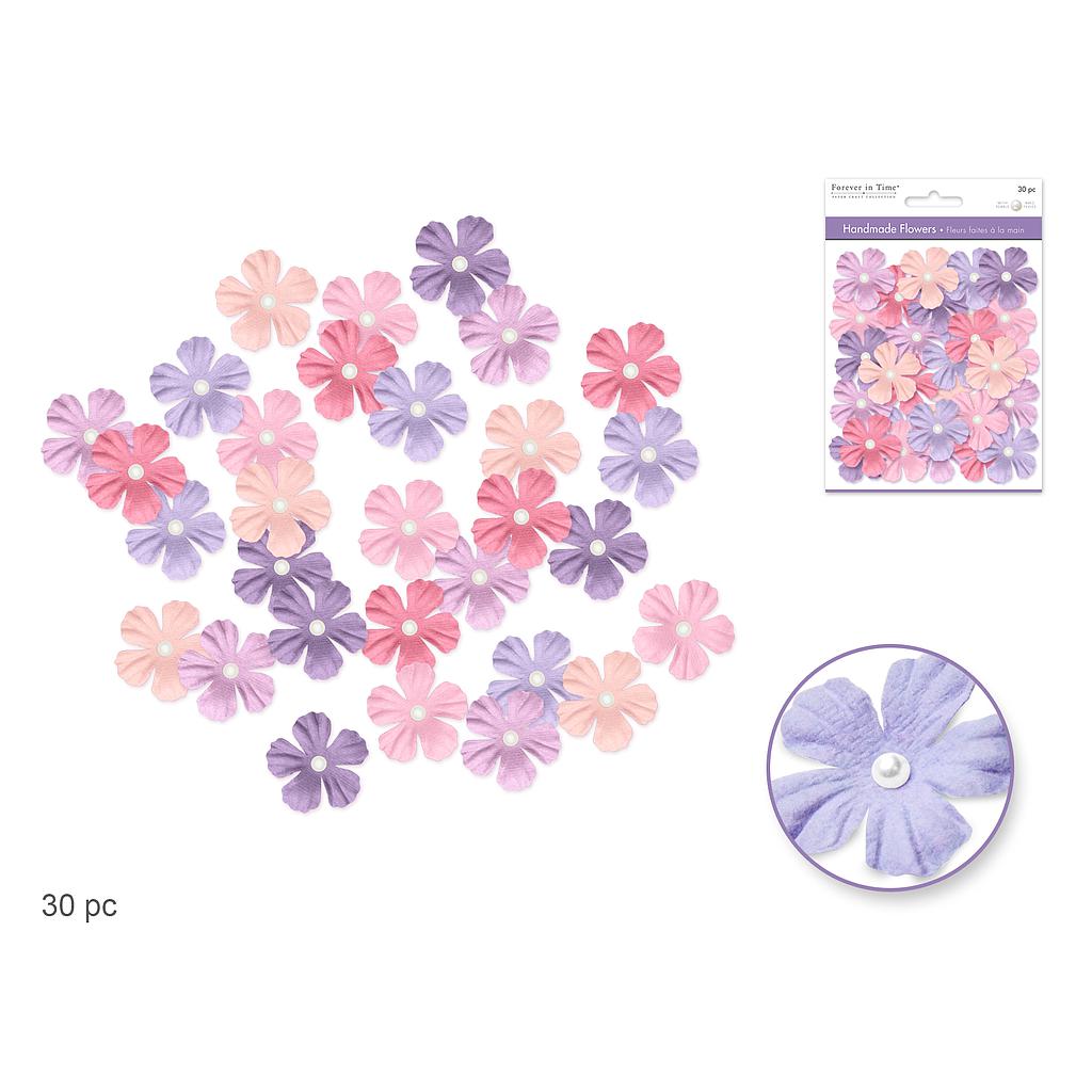 Flores de papel hechas a mano 33mm Pretty - Forever in Time