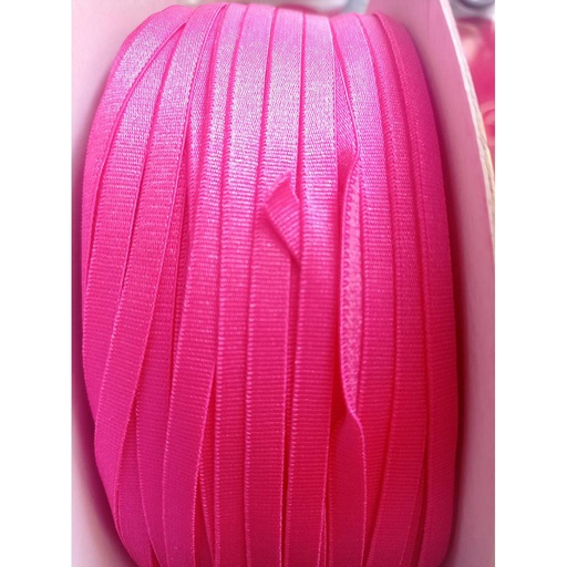 Elastico satinado 6mm fucsia x 150 mt