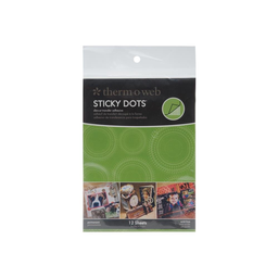 [4051] Adhesivo de Transferencia para Troquelados Sticky Dots 10.7 x 13.9 cm x 12 hojas - iCraft