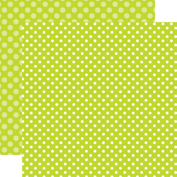 [p218] Cartulina doble cara 12x12 Lime - Echo Park