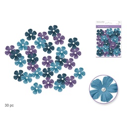 [p362] Flores de papel hechas a mano 33mm Dusk - Forever in Time