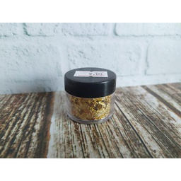 [p598] Mini Cosmic Shimmer Gilding Flakes Inka Gold - Mix Media