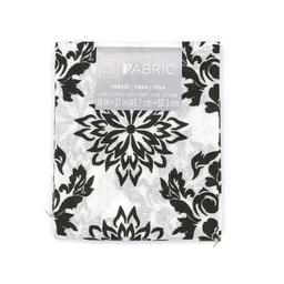 [p910] Telas Floral Gray x Unidad Fabric - Darice