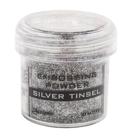 [EPJ60437] Polvo de embossing 1 oz Silver Tinsel - Ranger 