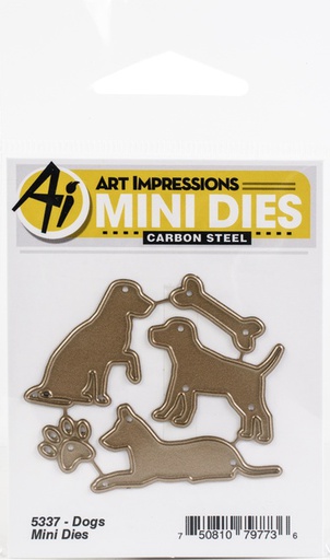 Mini troquel Perros - Art Impressions