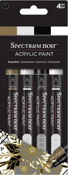 [ACPMESS4] Set Marcadores de pintura acrílica 3mm esenciales metálicos x 4 pzas - Spectrum Noir