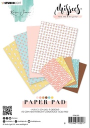 [PPKJ03] Block A5 (14,8x21cm) Karin Joan Paper pad Missees Collection N° 3 x 36 págs - Studio Light