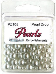 [PRLZ-105] Perlas decorativas Pearl Drop 15g Pearlz - Buttons Galore